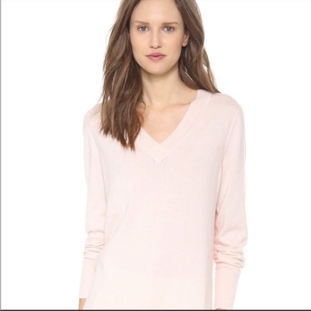 DUSTY rose Rag & bone lightweight sweater size small pink - Picture 6 of 6